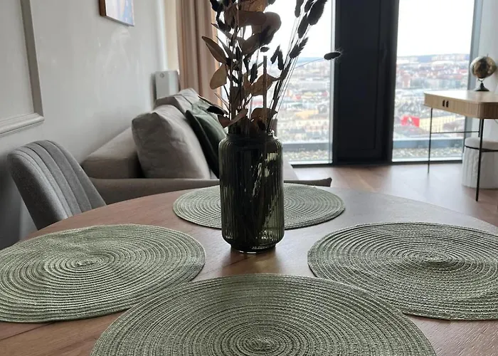 Sky Tower L 18 Piętro L Wanna Z Widokiem Na * Katowice