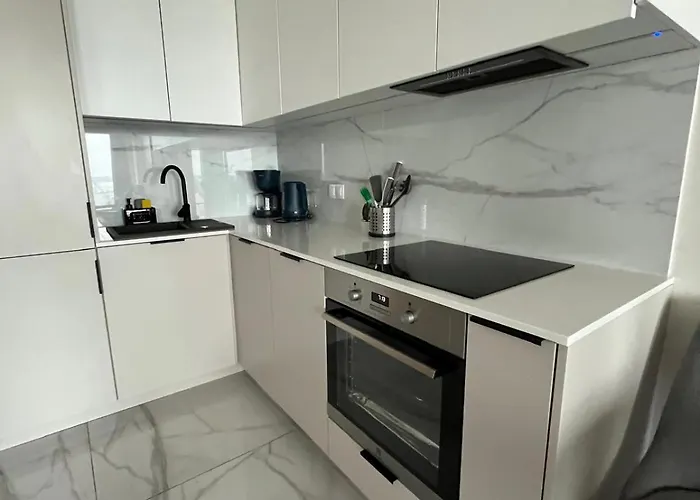 Apartament Sky Tower L 18 Piętro L Wanna Z Widokiem Na *