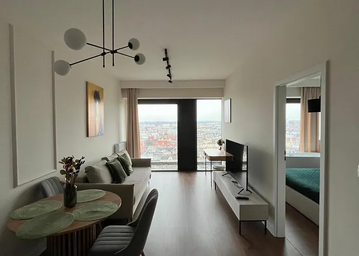 Sky Tower L 18 Pietro L Wanna Z Widokiem Na Lejlighed Katowice