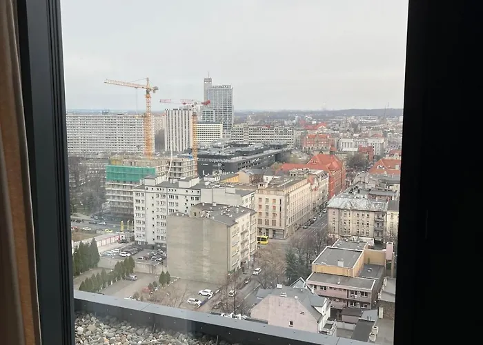 Sky Tower L 18 Piętro L Wanna Z Widokiem Na Apartament *