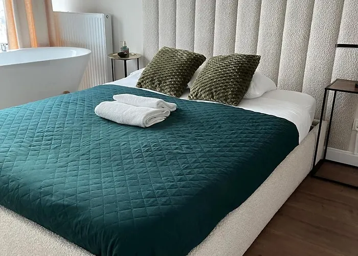 Sky Tower L 18 Piętro L Wanna Z Widokiem Na Apartament *