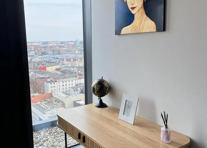 Sky Tower L 18 Piętro L Wanna Z Widokiem Na