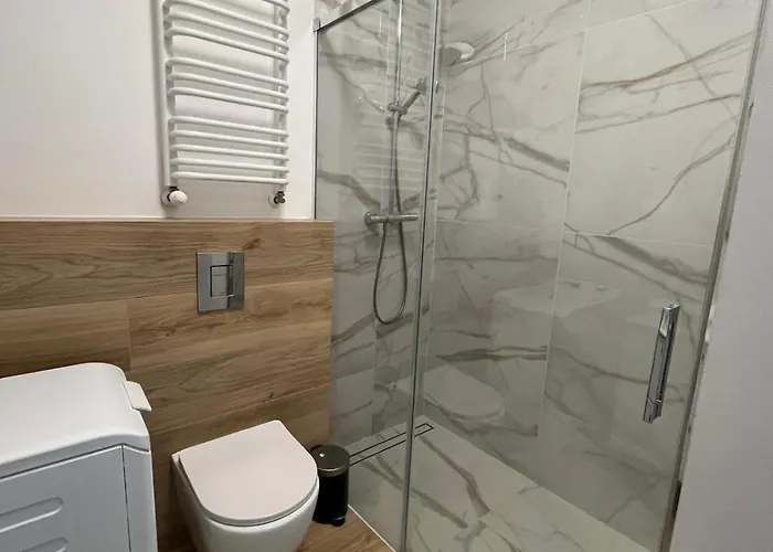 Apartament Sky Tower L 18 Piętro L Wanna Z Widokiem Na *